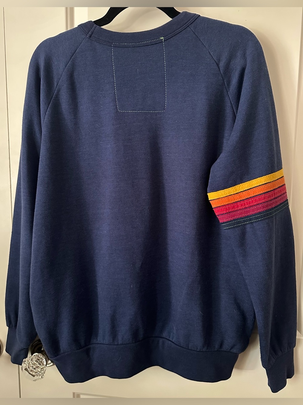Aviator Nation Medium Surf Sunset Crewneck Sweatshirt Pockets Unisex - Picture 2 of 13